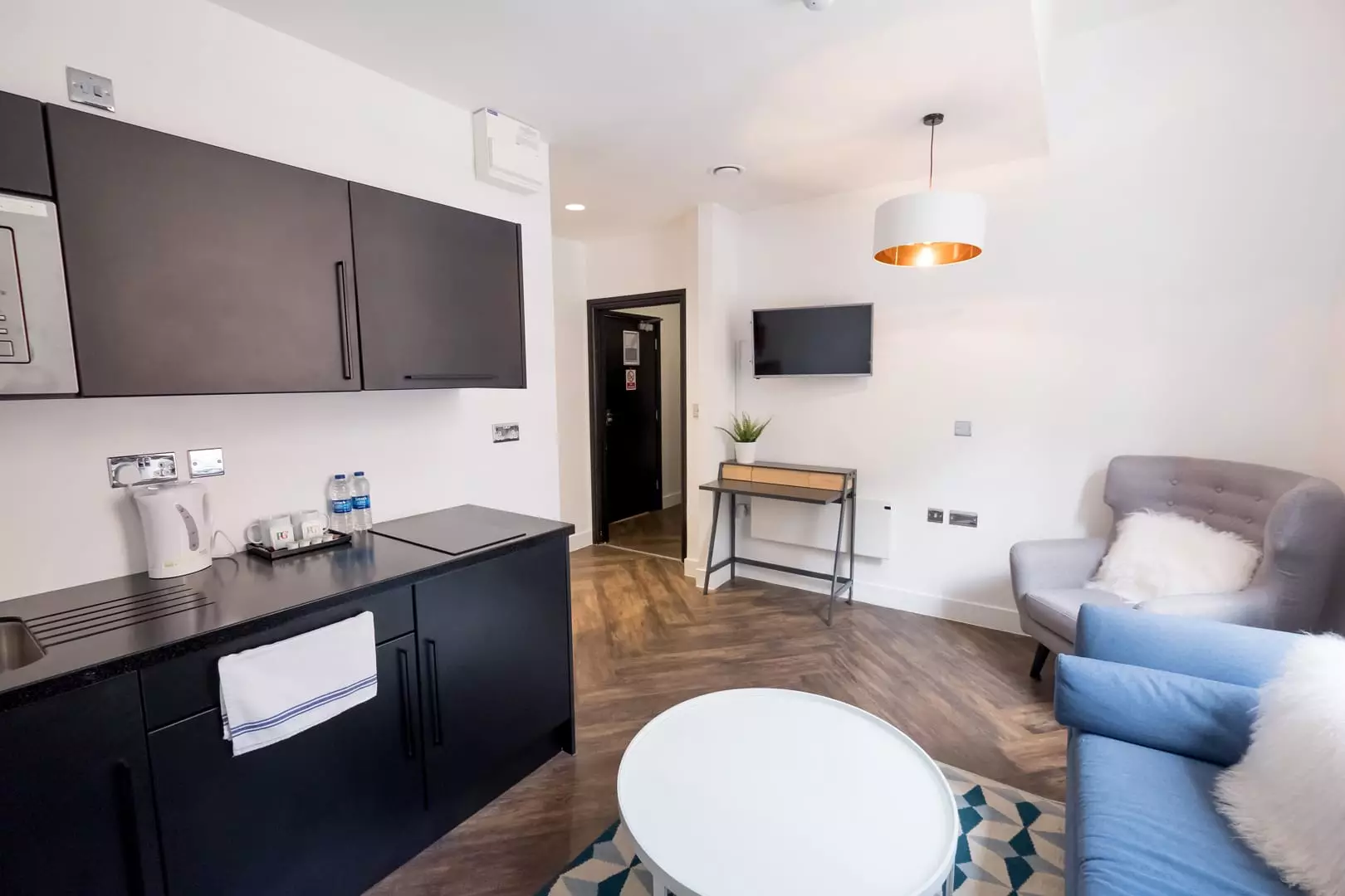 large single apartment accommodation